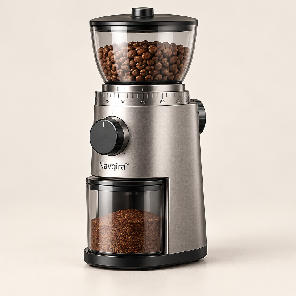 Navqira™ Adjustable Conical Burr Coffee Grinder product image 01